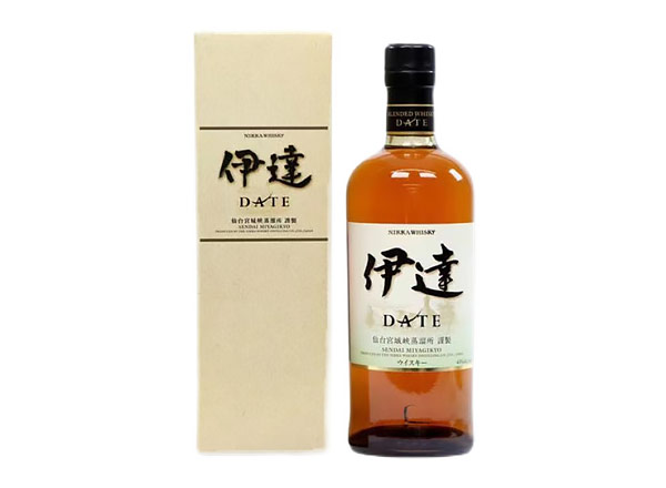 南昌Nikka Date回收一甲宫城峡蒸馏所产伊达调和型威士忌