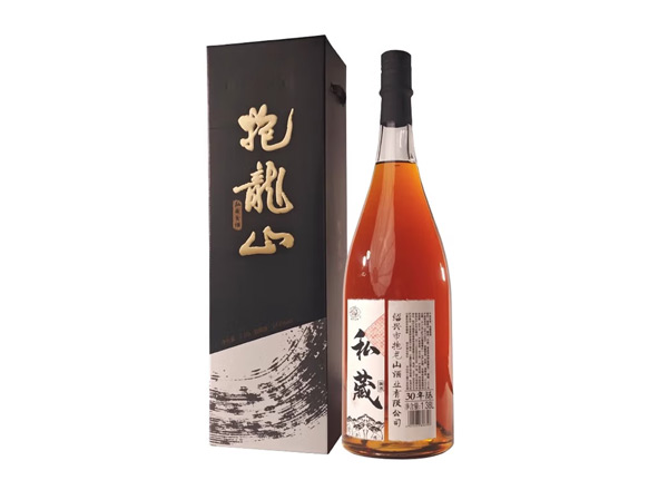 南昌抱龙山黄酒回收抱龙山私藏30年陈酿1.38L礼盒装绍兴花雕酒行情价格