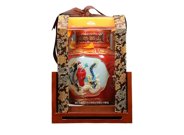 南昌古越龙山黄酒回收古越龙山状元及第二十年陈酿2.5L工艺浮雕黄酒行情价格